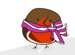 Carol Singing Robins