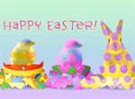 Colourful Hatching Bunny