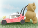 Forever Friends Lawnmower